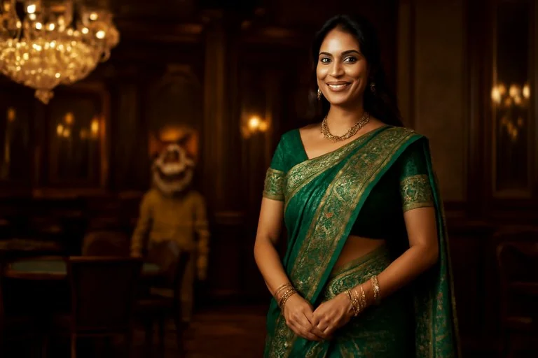 777vip টেবিল-গেমস লাউঞ্জে ডিলার টেবিল